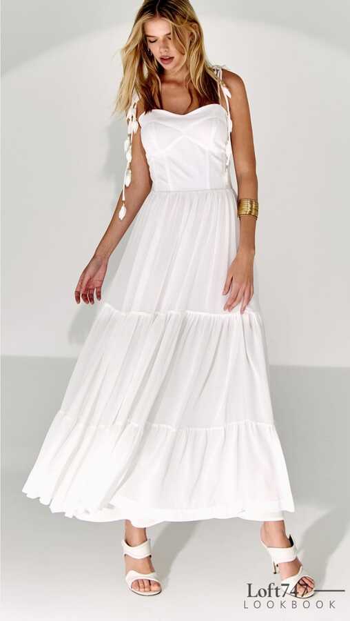 VESTIDO MIDI FLORES