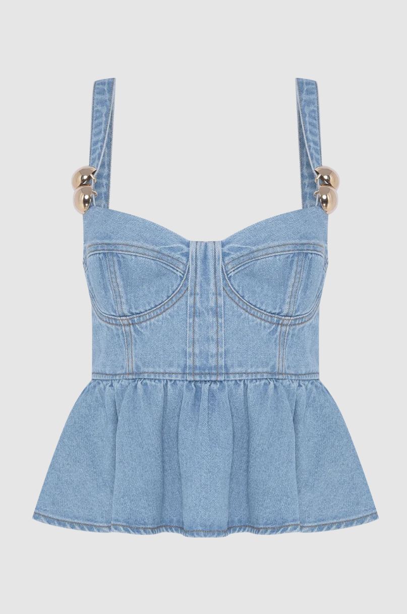 BLUSA PATBO AZUL - Imagen 3