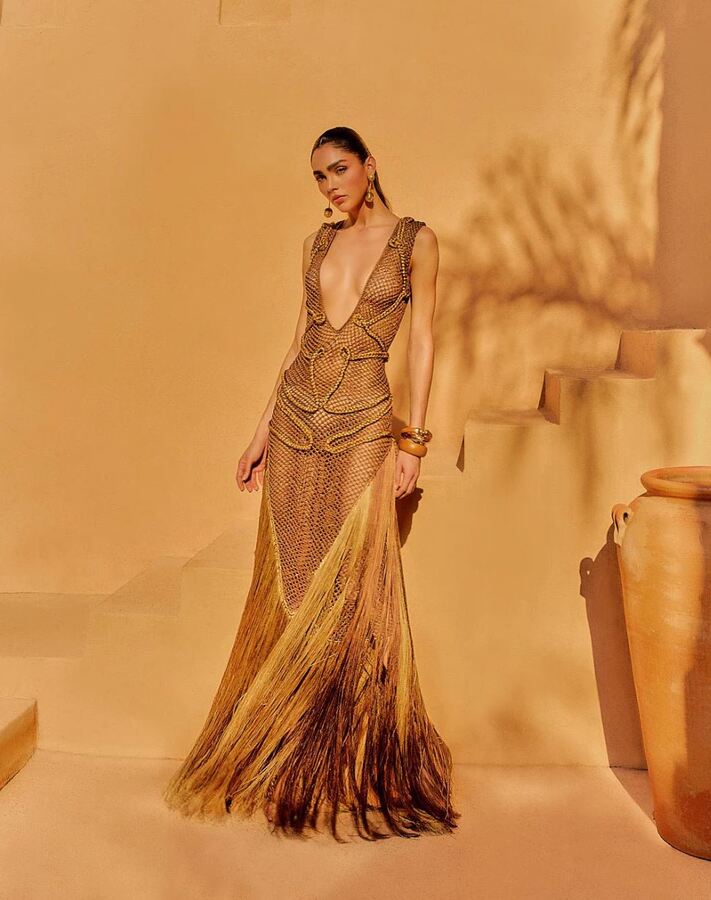 Vestido Oásis longo - Imagen 2