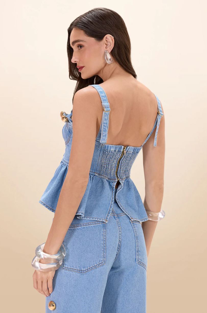 BLUSA PATBO AZUL - Imagen 2